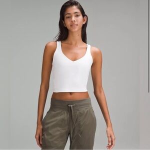 White Lululemon Align Tank Top